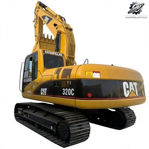 รถขุดตีนตะขาบ Caterpillar 320C มือสอง ขนาด 20 ตัน บุ้งกี๋ 1 ลูกบาศก์เมตร ยี่ห้อญี่ปุ่น ของแท้ รถขุดขนาดใหญ่ ชั่วโมงการทำงานต่ำ ได้รับการรับรองมาตรฐาน CE - Product Image 1