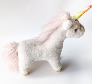 Trắng Unicorn đồ chơi sang trọng Thú nhồi bông đồ chơi Bán Buôn Đồ chơi sang trọng - Product Image 4