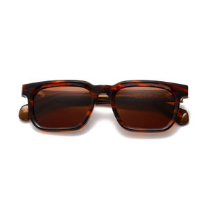 Kacamata Sunglasses Benyi New <span class=keywords><strong>Trend</strong></span> 2025 Bevel <span class=keywords><strong>Cut</strong></span> Acetate untuk Wanita, Lensa Polarisasi UV400 Perlindungan Penuh, OEM Logo Kustom - Product Image 4