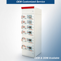GCL Panneau d'alimentation intérieur extractible avec mesure de circuit, barres omnibus Cuivre/Aluminium, certifié IEC, pour distribution d'énergie industrielle et applications aquatiques