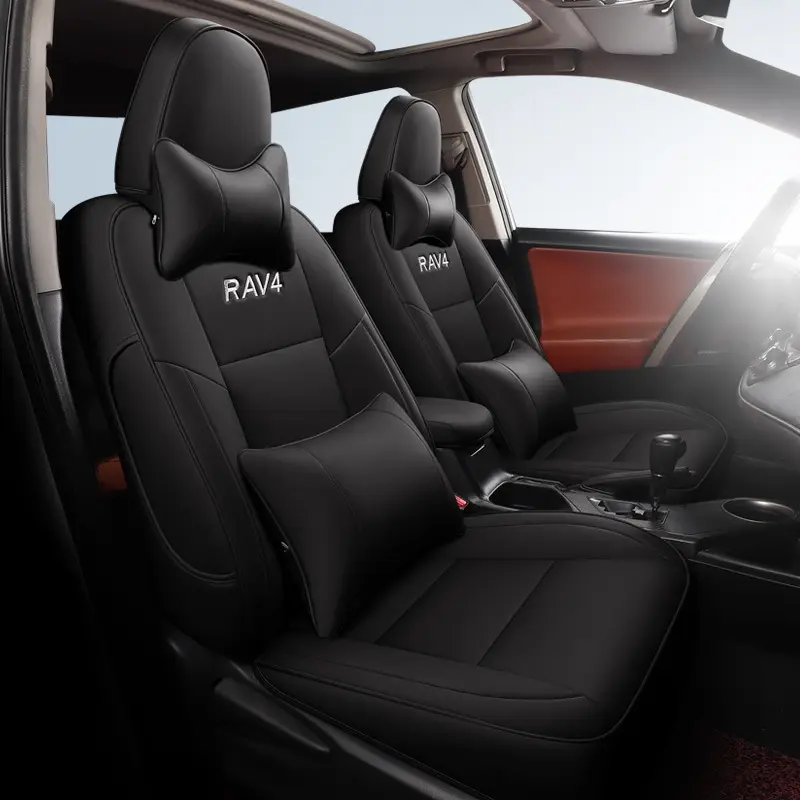 Full Surround RAV4 Leather Car Seat Cover P37214