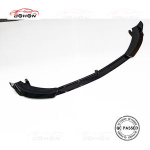 Divisor frontal de estilo de competición para <span class=keywords><strong>BMW</strong></span> G22 Coupe G23 420 <span class=keywords><strong>430</strong></span> 440 M Sports 2020 <span class=keywords><strong>2021</strong></span> Front Lip Warrior 3 piezas divisor frontal - Product Image 3