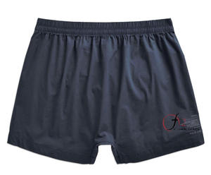 Мужские трусы-боксеры из египетского хлопка: дышащие, влагоотводящие, экологичные, с двойной застежкой на пуговицы и модным поясом - Product Image 2