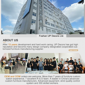 Đồ Nội Thất Bàn 8 Ghế Phòng Ăn Cao Cấp Bộ Bàn Ăn Bọc Vải Kết Cấu Bằng Gỗ Lá Vàng - Product Image 4