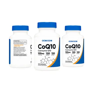 Sağlık ürünleri koenzim Q10 softgel kapsül 300mg takviyeleri ve E vitamini 1000mg yumuşak kapsüller