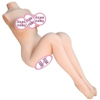 Poupée Jiuai en silicone intégral réaliste, sans gonflage, dispositif de masturbation masculin insérable pour adultes