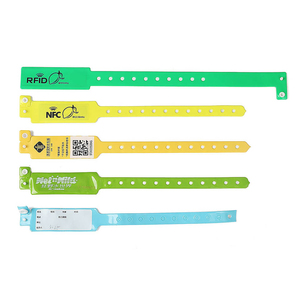 13.56MHz kiểm soát truy cập thẻ RFID dây đeo cổ tay PVC nhựa lập trình chip dùng một lần Dây đeo cổ tay - Product Image 6