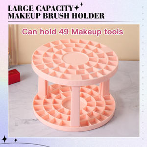 Support de rangement pour pinceaux de maquillage en plastique Support pour cosmétiques Organisateur de rangement Supports pour présentoir Outils de maquillage - Product Image 5