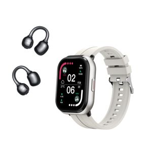 Reloj Inteligente DF D12 con Auriculares TWS de 240 mAh y 28 mAh, Control de Música Deportiva, Pulsera Inteligente D11 2 en 1, Monitor de Salud, NFC - Product Image 3