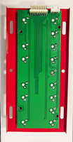 Teclado LED de 14 Teclas para Mario, para Fruit Cocktail / Fruit King / WOLF 2, PCB para Placa de Juego de Mario, para Máquina de Juegos Arcade