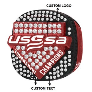Anillo personalizable USSA para todos los deportes, anillos <span class=keywords><strong>de</strong></span> campeonato <span class=keywords><strong>de</strong></span> béisbol, Softball, baloncesto, fútbol y Hockey, nombre personalizado - Product Image 2