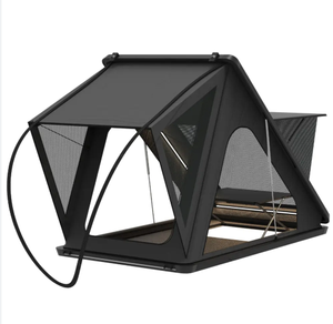 Tente de toit rigide SMARCAMP avec fenêtre panoramique, entrée par toit ouvrant, bureau - Product Image 1