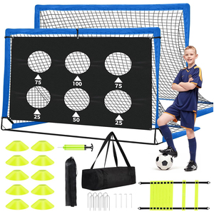 <span class=keywords><strong>Mini</strong></span> But de Football Pliable et Portable pour Enfants, Filet de Cible de Football pour Entraînement Intérieur et Extérieur, Accessoires de Football - Product Image 1