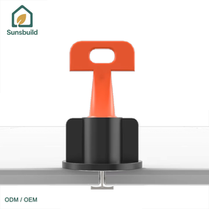 Sunsbuild – Nouvelles ventouses adhésives étanches en forme de T, orange et noires, réutilisables, pour l'espacement des carreaux de sol de salle de bain - Product Image 4