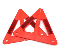 Triangle de signalisation d'urgence réfléchissant pour véhicules, panneau de signalisation de sécurité en cas de panne de véhicule