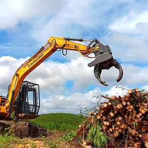 เครื่องตัดต้นไม้แบบใช้เครื่องยนต์ดีเซล XUVOL พร้อมกรงเล็บและกระบอกสูบหนีบ และใบเลื่อยหมุนสำหรับตัดไม้ - Product Image 3