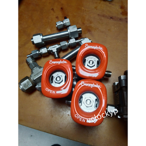 วาล์วบอลสแตนเลสสวากีล็อค ซีรีส์ 60,ท่อ OD, SS-63TS12-JK มือสอง - Product Image 2