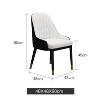 Ensemble de table de dîner italien de luxe Table et chaise de salle à manger en faux marbre de style contemporain pour la maison ou la chambre Prix
