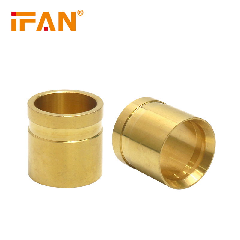 IFAN haute qualité pression Raccords PEX Coulissant En Laiton Raccord De Tuyauterie En Bronze