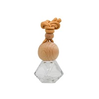 Bouteilles de parfum suspendues pour voiture, diffuseur d'air vide en verre de 8 ml, vente en gros