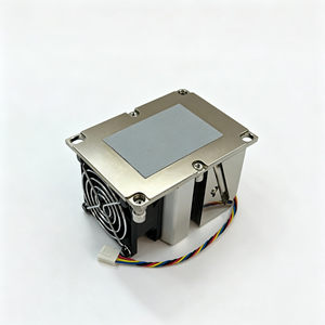 Refroidisseur de processeur actif 205W avec 4 caloducs en cuivre pour Intel LGA3647 2U X11 <span class=keywords><strong>Purley</strong></span> Xeon 6025, ventilateur, base en cuivre, ailettes en aluminium, personnalisé - Product Image 4