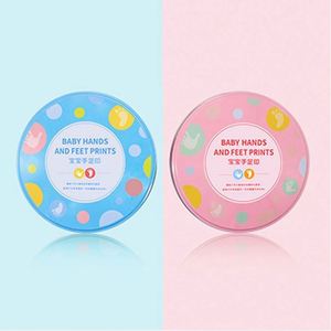 Kit de moulage de ventre en gros, cadre photo sans encre, kit de souvenirs pour empreintes de mains et de pieds, kit de moulage 3D pour mains et pieds, pâte à modeler, slime, fabriqué en Chine - Product Image 6