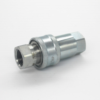 Acoplador de conexión rápida hidráulica de acero al carbono ISO5675, bola tipo Pioneer, reemplazo de la serie 4100, accesorio de Tractor, acoplador hidráulico