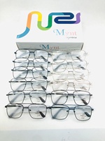 Fabricant de lunettes promotionnelles à bas prix à jante complète en métal œil de chat anti-lumière bleue légères confortables à porter quotidiennement