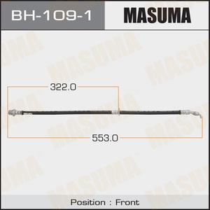 Tuyau de frein hydraulique BH-109-1 MASUMA, composants du système de freinage automobile pour TOYOTA - Product Image 3