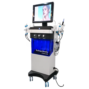 Tùy chỉnh 14 trong 1 vẻ đẹp oxy máy bay phản lực oxy da mặt thắt chặt làm trắng máy mặt làm sạch 14 + 3 Beauty <span class=keywords><strong>Salon</strong></span> máy - Product Image 1