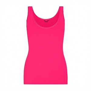 Débardeurs longs brodés floraux d'été pour femmes, style vintage, bretelles spaghetti, camisole en crochet, gilet en maille, soie/coton respirant - Product Image 1