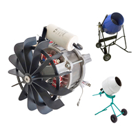Moteur de bétonnière triphasé industriel Jiangxin 230V 50HZ AC 720 tr/min IE4 pour tricycle, en fonte