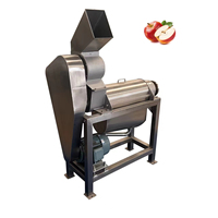 Extracteur de jus automatique multifonctionnel personnalisé de type vis à moteur 4KW pour radis et tomates
