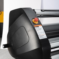 Machine à plastifier électrique LeFu LF1700-D1 1630 mm, plastifieuse automatique pour enseignes, film plastique/papier, épaisseur 28 mm