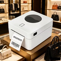 Imprimante d'étiquettes thermiques portable 4*6 pour petites entreprises, compatible avec iPhone, Android, Windows, Mac et Etsy Shopify