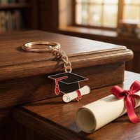 Gantungan Kunci Wisuda, Gantungan Kunci Topi Wisuda, Gantungan Kunci Diploma, Hadiah untuk Wisuda, Souvenir Pesta, Grosir, Kelas 2026, Perayaan