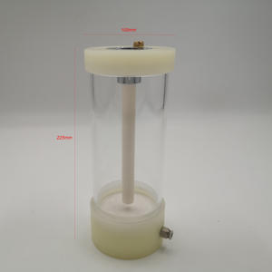 Mini taza de tolva de polvo de plástico transparente, bomba de tolva de vidrio pequeña, sistema de recubrimiento en polvo para máquina de recubrimiento de pintura en aerosol - Product Image 6