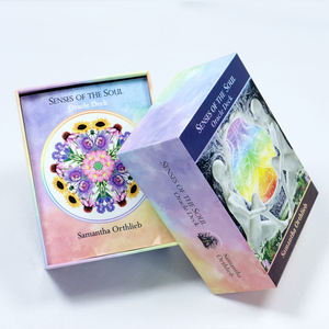 Usine pleine couleurs imprimant votre propre conception oracle carte dame divination personnalisée différentes langues style <span class=keywords><strong>tarot</strong></span> cartes - Product Image 1