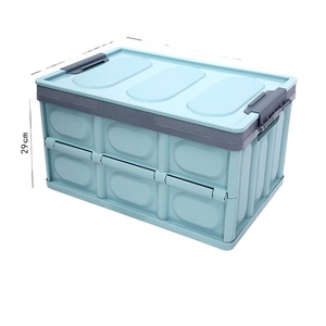 High Quality Material Made Car Boot Organiser Foldable Trunk Cooler Organizer Storage Boxes