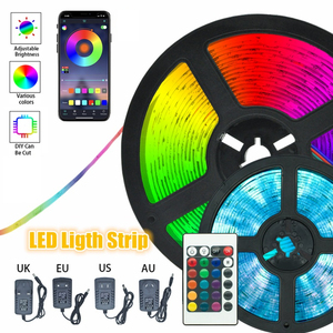 Joystar tiết kiệm năng lượng 5V <span class=keywords><strong>RGB</strong></span> LED Strip Bộ dụng cụ ánh sáng app điều khiển thông minh Strip ánh sáng cho TV đèn nền - Product Image 6