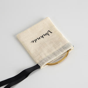 Hot Selling Custom Logo Reusable Cotton Canvas Drawstring Bag High Grade Material with Recyclable Feature for Gift Packing - Product Image 5