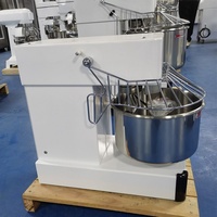 Mélangeur à Pâte Commercial Électrique Portable 60L 25kg en Acier Inoxydable de Haute Qualité pour Boulangerie, Machine à Farine Silencieuse pour Snacks et Pizzas