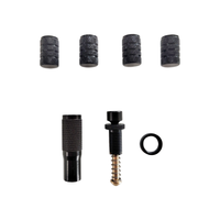 Kit de dégonflage automatique de pneus préréglé avec valve pour véhicules 4x4 tout-terrain, camping et récupération 10-30 PSI