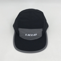 Casquettes imperméables Yukaihe à 5 panneaux, casquettes en nylon personnalisées à 5 panneaux, casquettes avec logo personnalisé