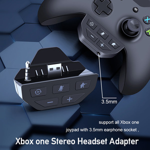 Xbox One Stereo <b>Headphone</b> <b>Adapter</b> ZX1255 Black White Audio Interface For Xbox S X Controller Gaming Accessory - Product Image 3