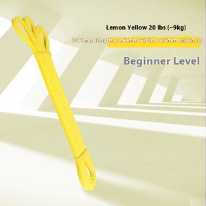 TPE Ceinture de résistance fonctionnelle pour le yoga <span class=keywords><strong>Anneau</strong></span> auxiliaire de traction élastique Tension directe pour l'entraînement en force - Product Image 6