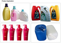 Machine de moulage par soufflage de bouteilles en plastique HDPE 1L 2L 3L 5L