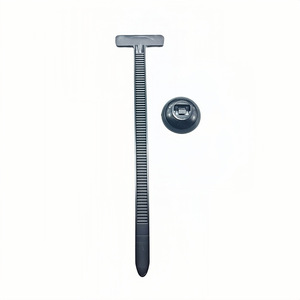 Attache-câble universel pour voiture avec trou traversant, attache en nylon pour remplacement, réparation, usage général, 1 pièce - Product Image 1
