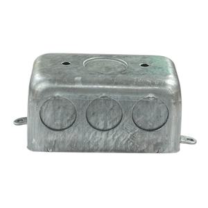 Caja de distribución eléctrica de la mejor calidad, cajas de interruptores rectangulares Knockouts, caja de Metal profundo galvanizada personalizada - Product Image 4