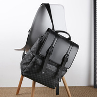 Sac à dos de travail et de voyage moderne, imperméable, en tissu Oxford léger, grande capacité, avec logo personnalisé imprimé en sérigraphie, design personnalisé